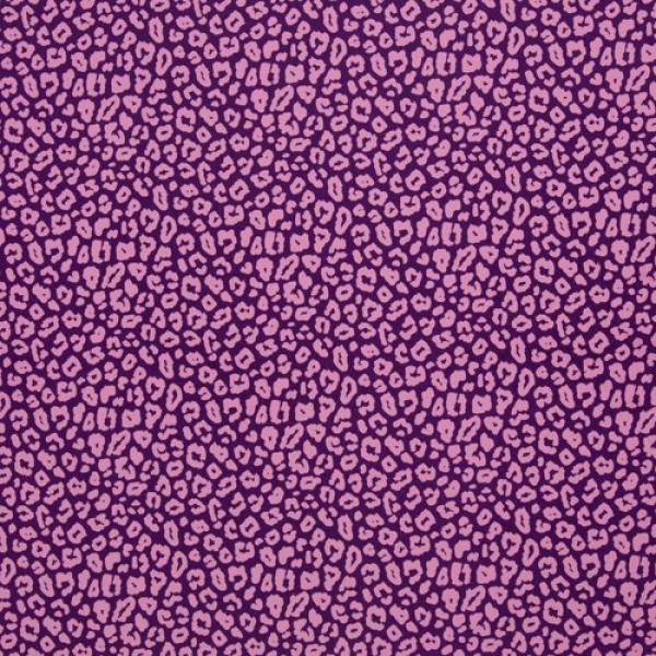 Baumwolle Leoni Animalprint  Lila/Flieder by Swafing